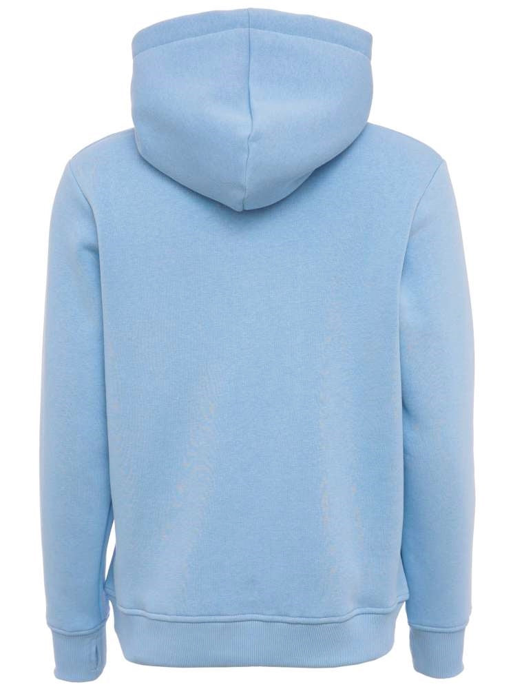 đź’• Zwillingsherz Sweatshirt Hoodie "Nelina" Sweater Baumwolle Hellblau