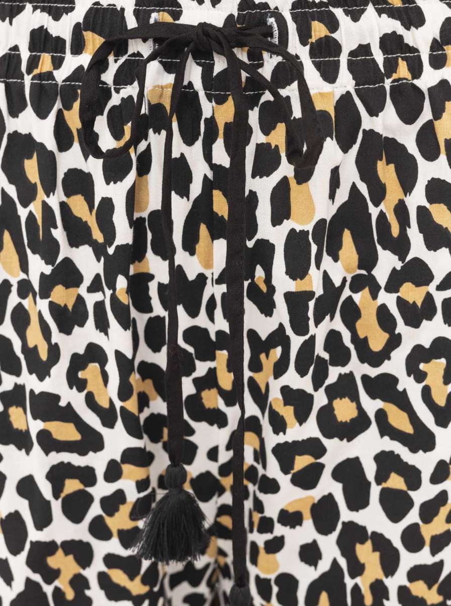💕 Zwillingsherz Hose "Classic Leo" Viskose Schwarz