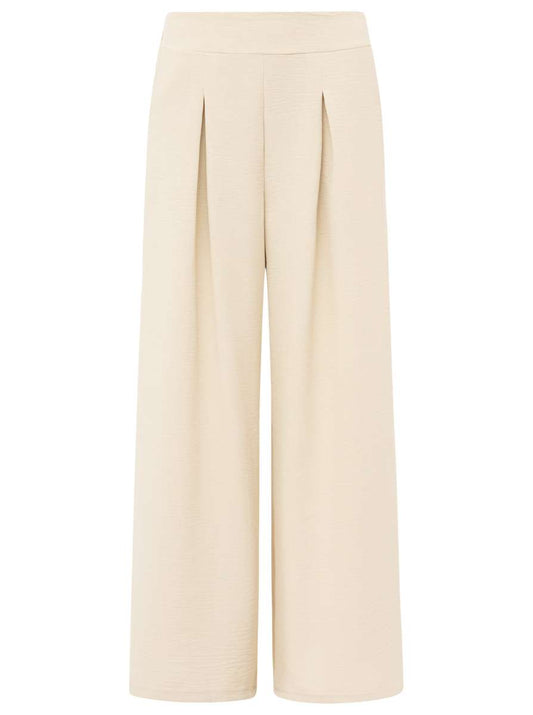 Zwillingsherz Hose "Falten lang" Beige
