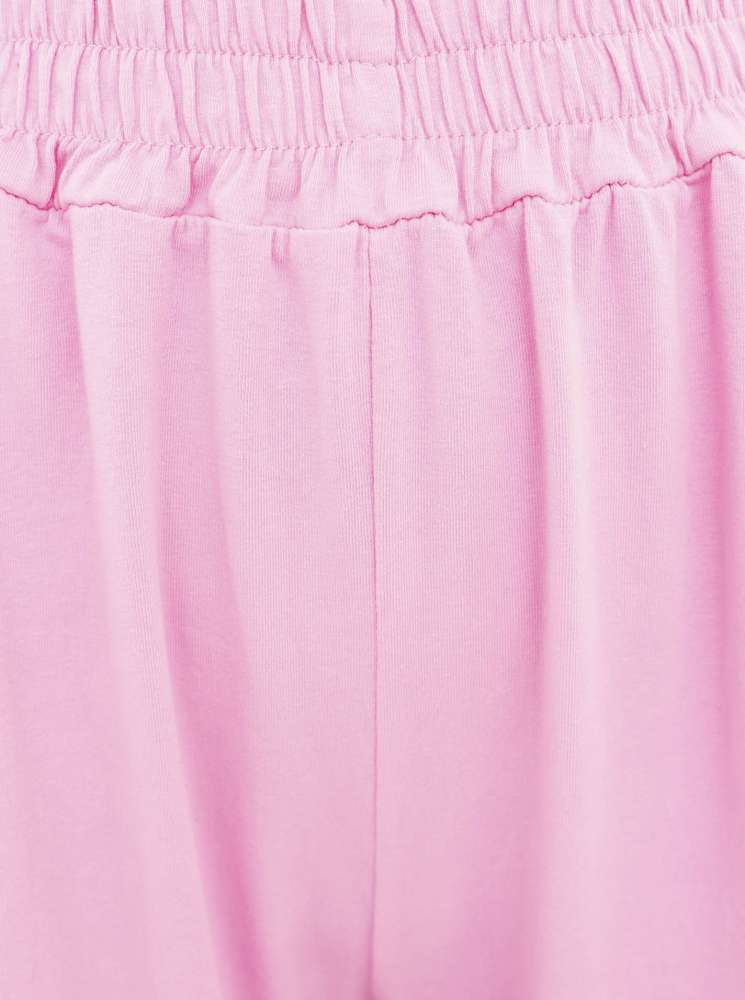 💕 Zwillingsherz Hose "Stretch & Basic" Baumwolle Rosa