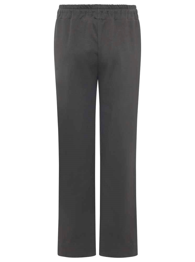 💕 Zwillingsherz Hose "Loungewear" Viskose Uni Schwarz