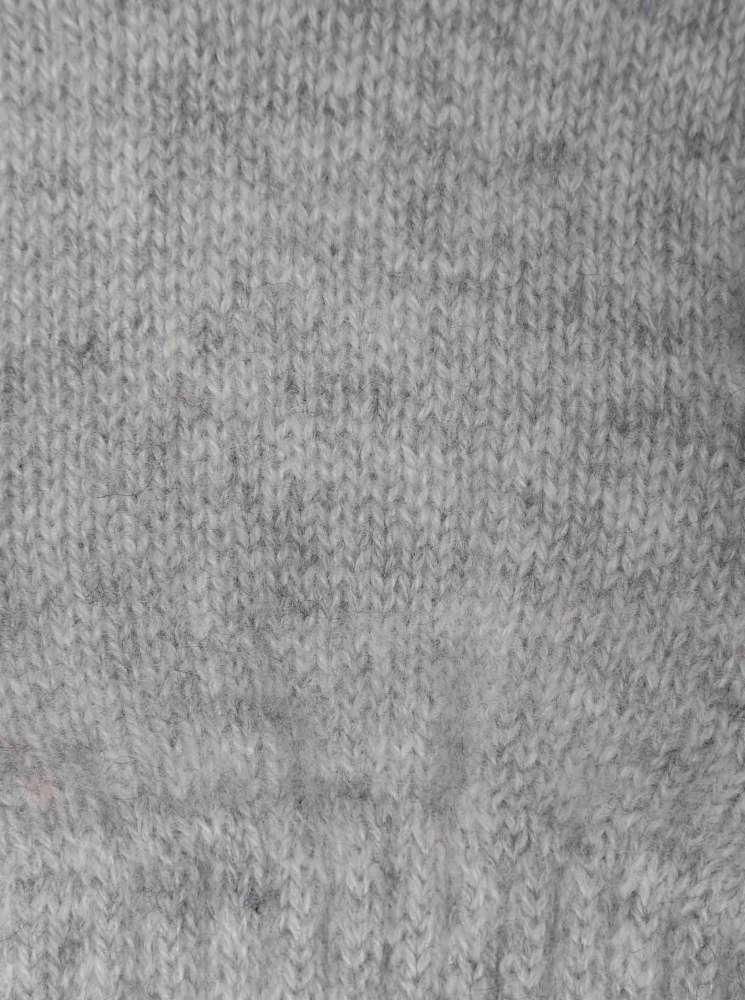đź’• Zwillingsherz Handschuhe 100 % Kaschmir Cashmere Mittelgrau