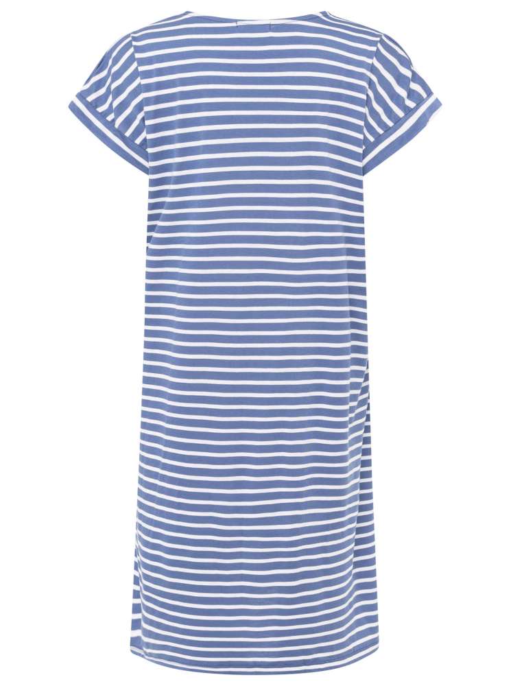 💕 Zwillingsherz Kleid "Maritime Streifen" Blau
