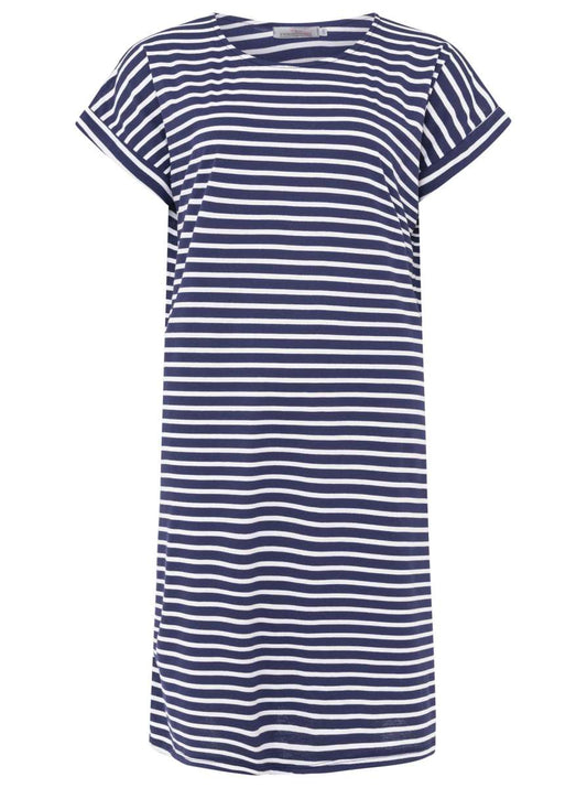💕 Zwillingsherz Kleid "Maritime Streifen" Navy