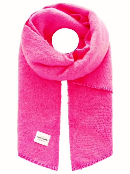 💕 Zwillingsherz Schal Kuschelschal "Uni & Stitch" Pink