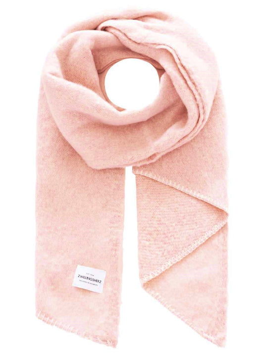 💕 Zwillingsherz Schal Kuschelschal "Uni & Stitch" Rosa