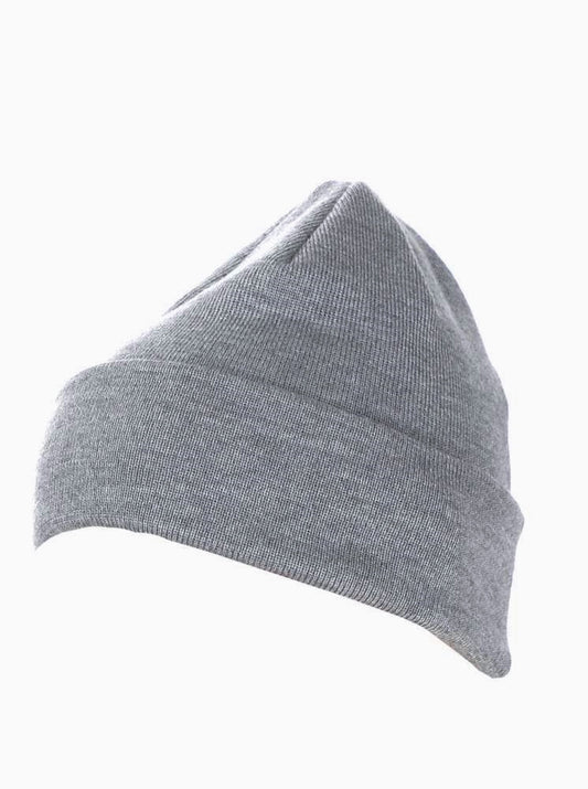 Mütze Herren "Merino" Blogger 100 % Merino Wolle nachhaltig Grau