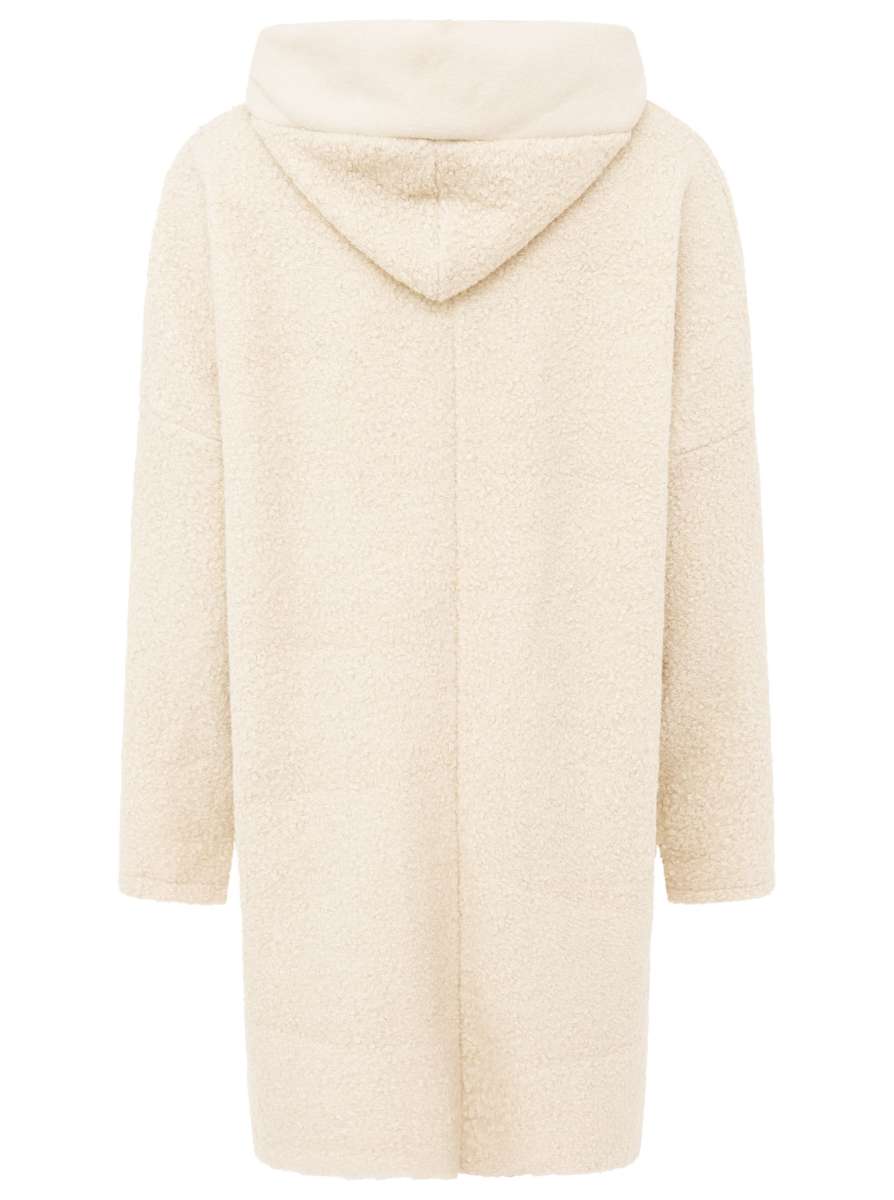 đź’• Zwillingsherz Oversize Teddy Mantel "Neon" Beige
