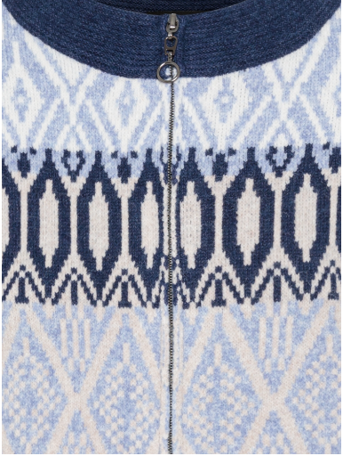 Olsen Strickjacke 11004483 Crystal Blue Mel.