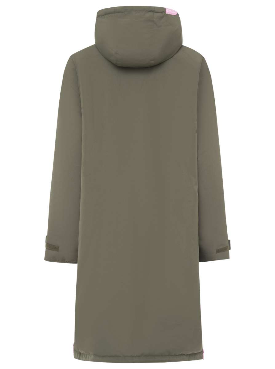 💕 Zwillingsherz Oversize "Windjacke" Windmantel Khaki