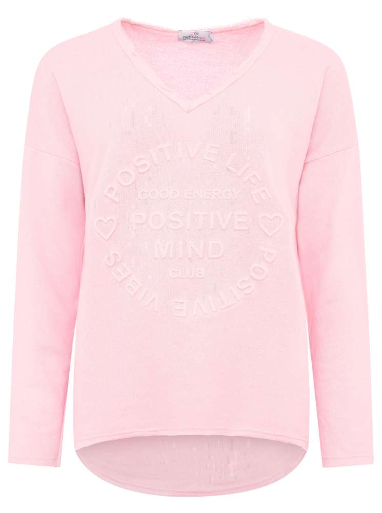 đź’• Zwillingsherz Pullover Pulli "Elisabeth" Baumwolle Rosa