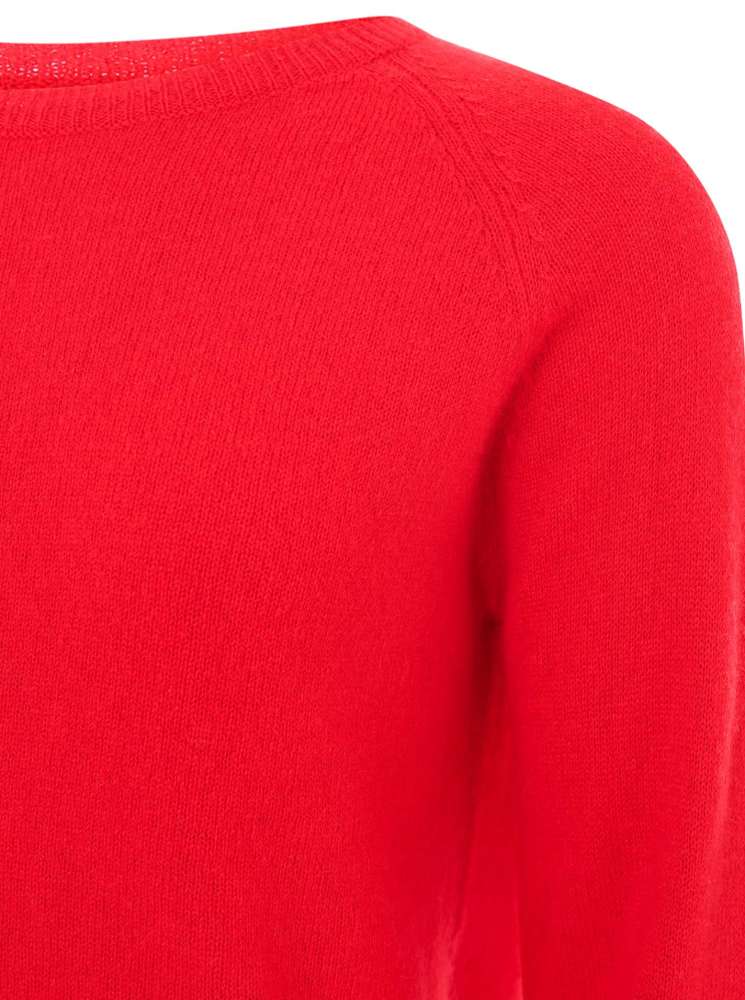 đź’• Zwillingsherz Pullover Pulli "Blogger & Uni" Rundhalspullover 100 % Kaschmir Cashmere Rot