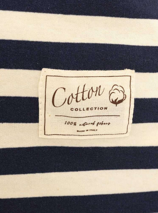 💕 Zwillingsherz Sweatshirt "Große Streifen" Sweater Oversize Navy