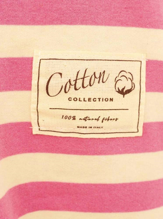 💕 Zwillingsherz Sweatshirt "Große Streifen" Sweater Oversize Pink