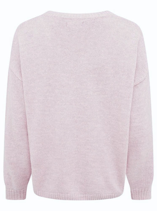 💕 Zwillingsherz Oversized Strick Pullover "Berlin" Grau