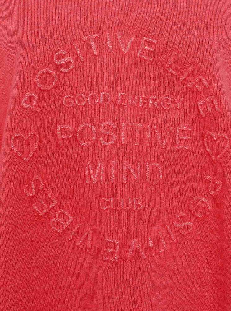 đź’• Zwillingsherz Pullover Pulli "Elisabeth" Baumwolle Rot