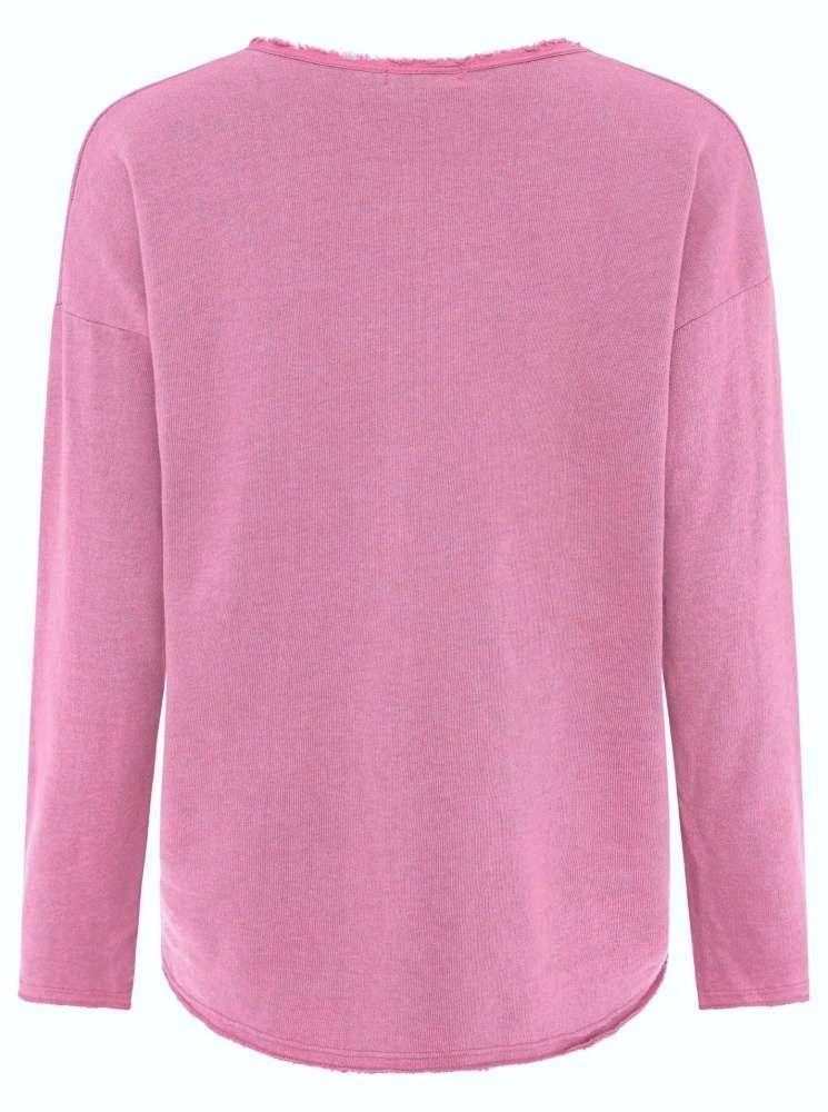 đź’• Zwillingsherz Pullover Pulli "Elisabeth" Baumwolle Altrosa