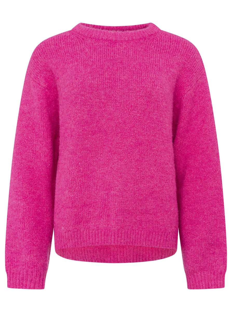 đź’• Zwillingsherz Pullover Rundhalspullover "Uni" Pink
