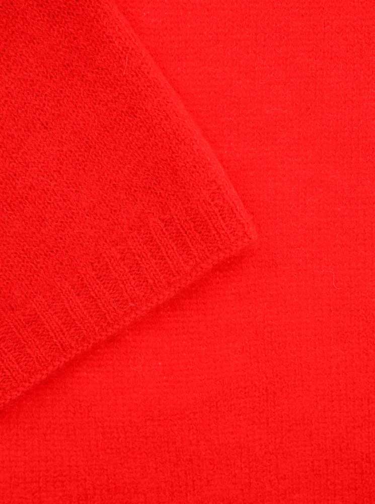 💕 Zwillingsherz Schal 100 % Cashmere "Classic" Kaschmir Rot