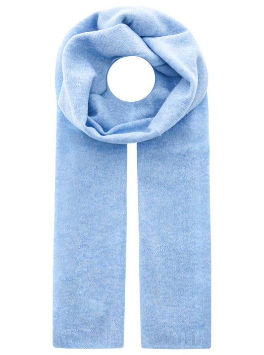 💕 Zwillingsherz Schal 100 % Cashmere "Classic" Kaschmir Hellblau