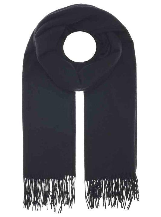 💕 Zwillingsherz Schal "Soft uni" Viskose Schwarz