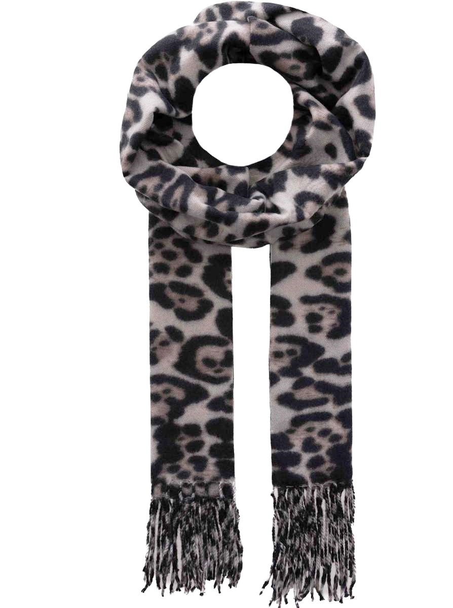 💕 Zwillingsherz Schal "The Leo" Kuschelschal 100 % Viskose Grau