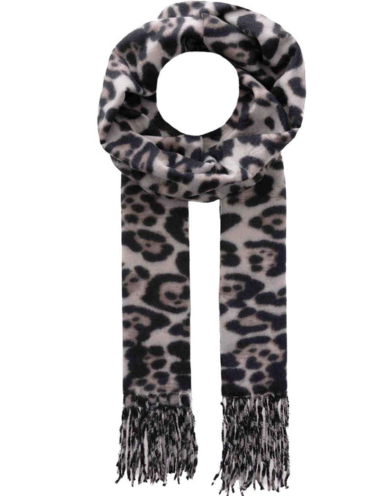 💕 Zwillingsherz Schal "The Leo" Kuschelschal 100 % Viskose Grau