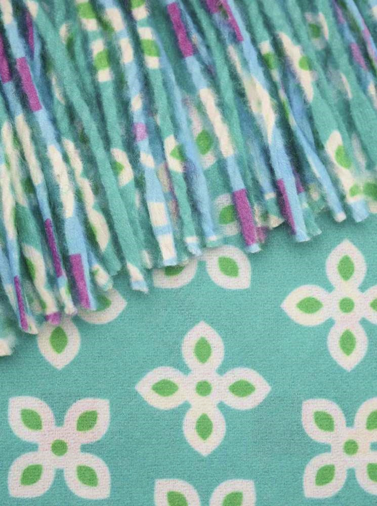 💕 Zwillingsherz Schal "Jasmina" Blau