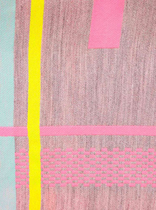 💕 Zwillingsherz Schal "Happiness" Grau