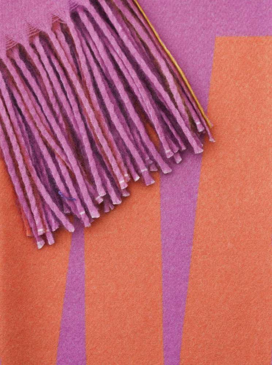 💕 Zwillingsherz Schal "Svantje" Pink