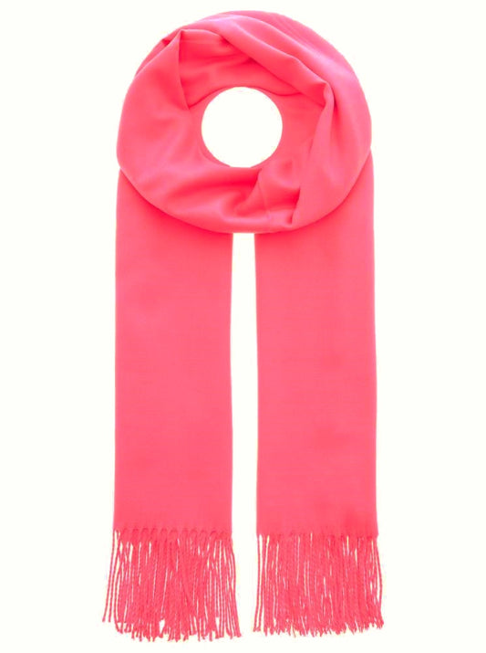 💕 Zwillingsherz Schal "Stola 100 % Viskose" 4008 Pink