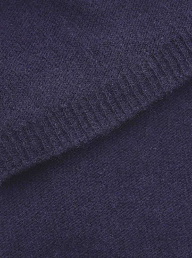 💕 Zwillingsherz Schal "Uni" Cashmere Wolle Kaschmir Navy