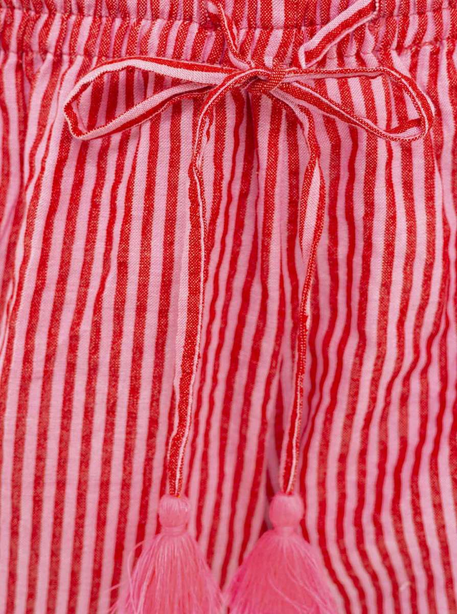 💕 Zwillingsherz Set "Hemd Hose Kurz" Rot