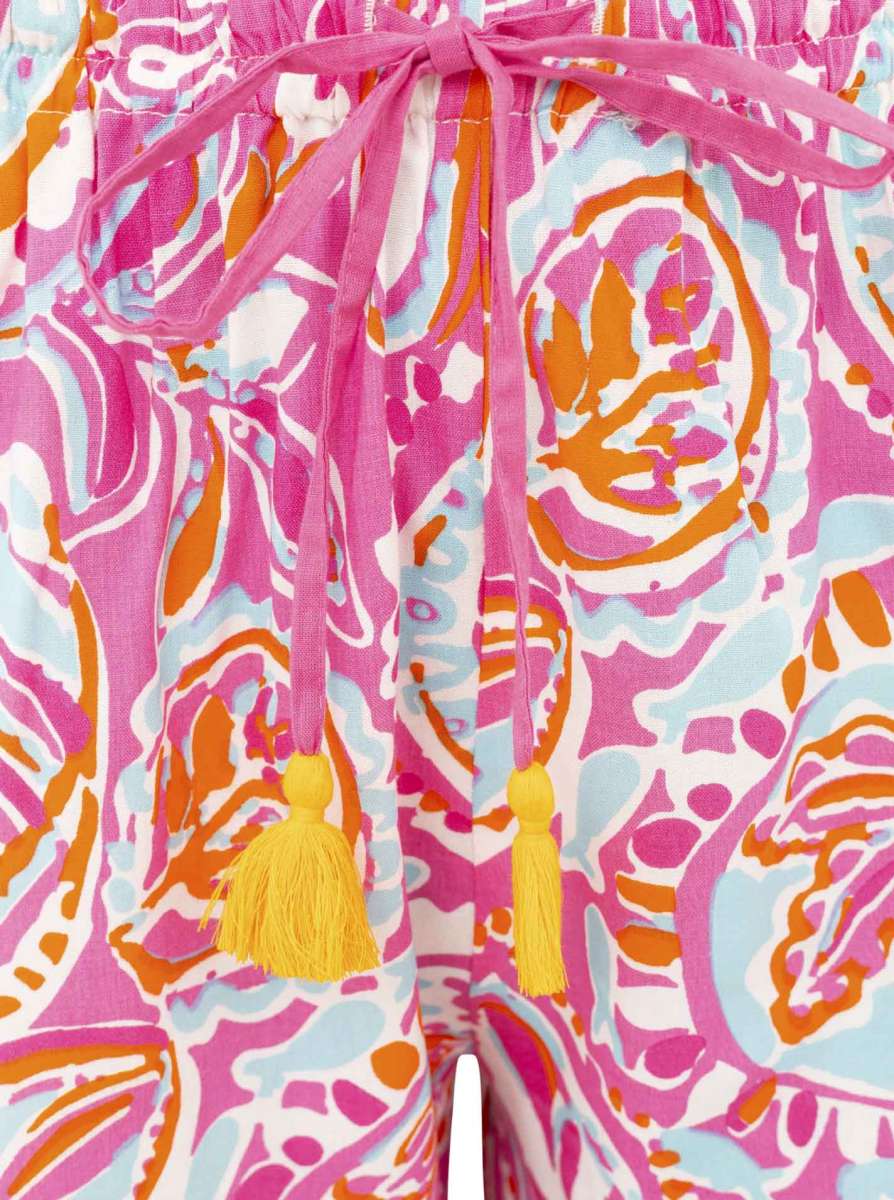 đź’• Zwillingsherz Shorts "Summer Vibes" Hose Viskose Candy
