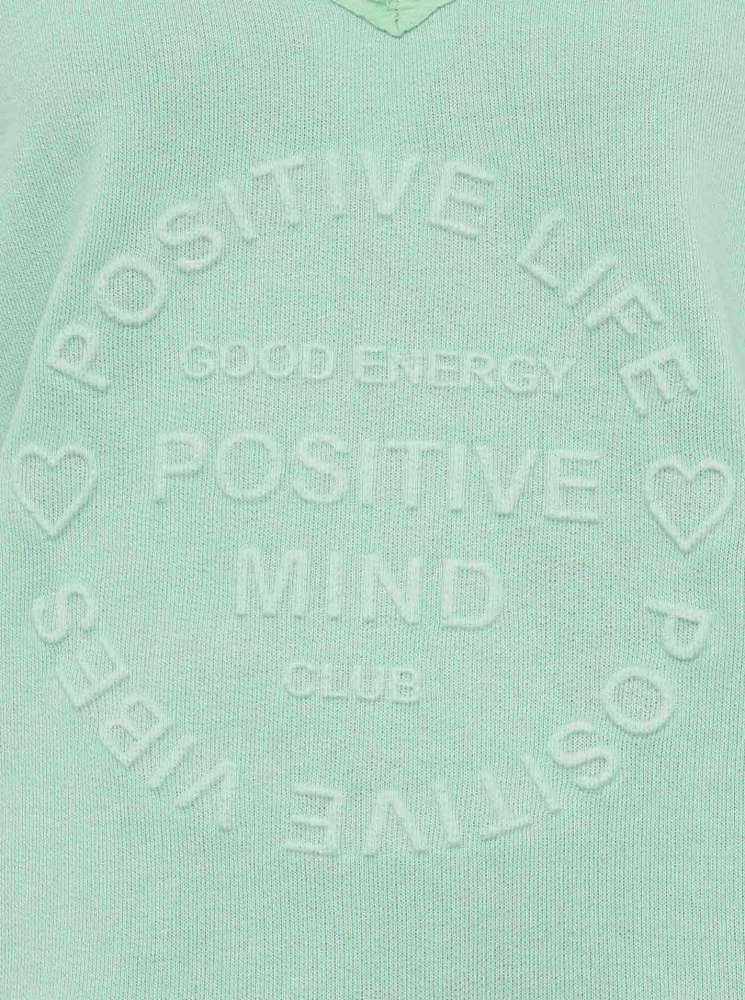 đź’• Zwillingsherz Pullover Pulli "Elisabeth" Baumwolle Mint