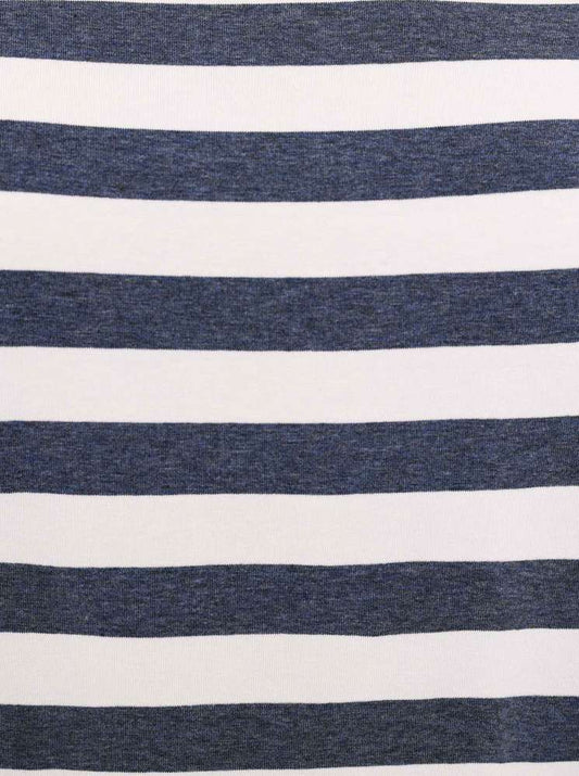 💕 Zwillingsherz Shirt "Elastisch & Streifen" Navy
