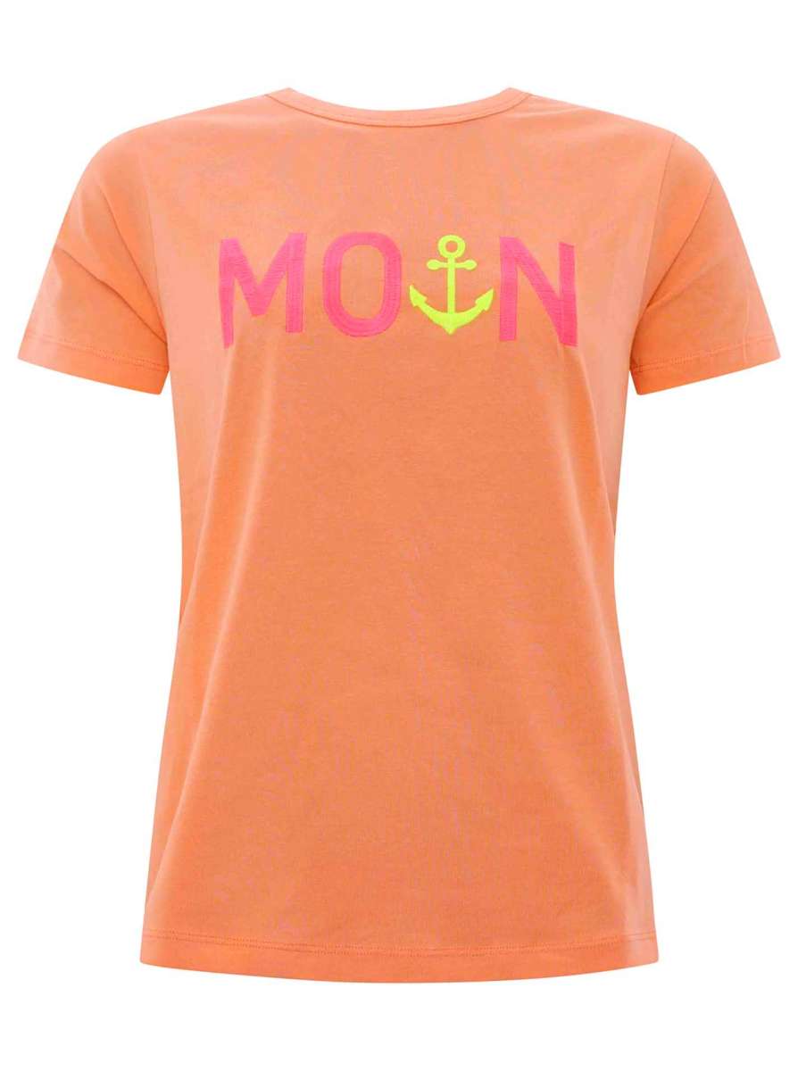 đź’• Zwillingsherz T-Shirt "MoinZH" Orange