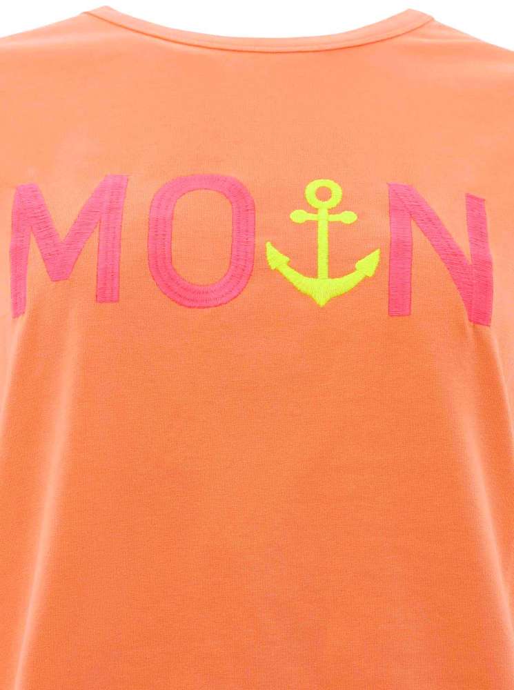 đź’• Zwillingsherz T-Shirt "MoinZH" Orange