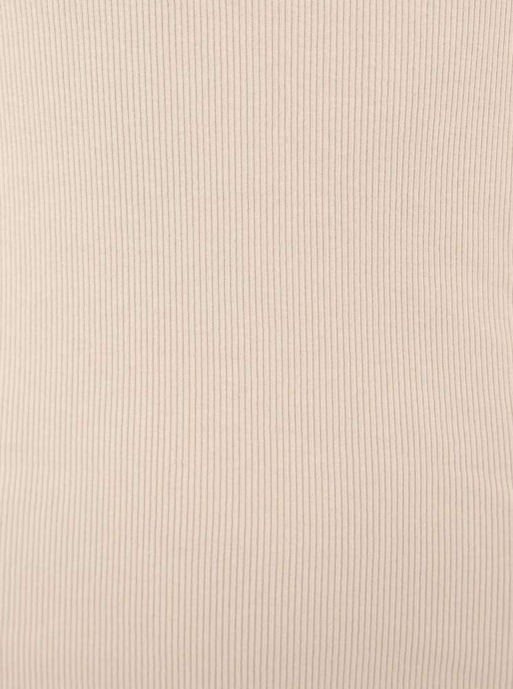 đź’• Zwillingsherz Top "Rippe" Tanktop Beige