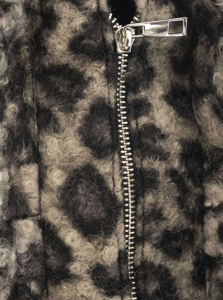 💕 Zwillingsherz Leo Shopper "Patch" Grau