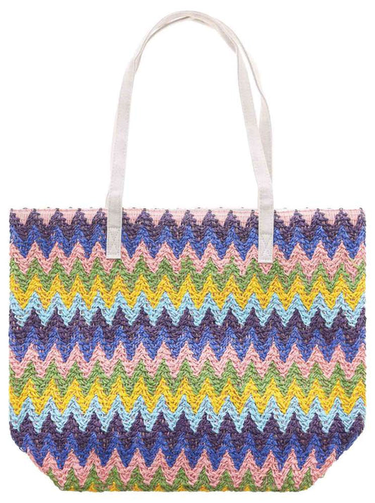 Tasche City Bag "Color Festival" Blau Gelb