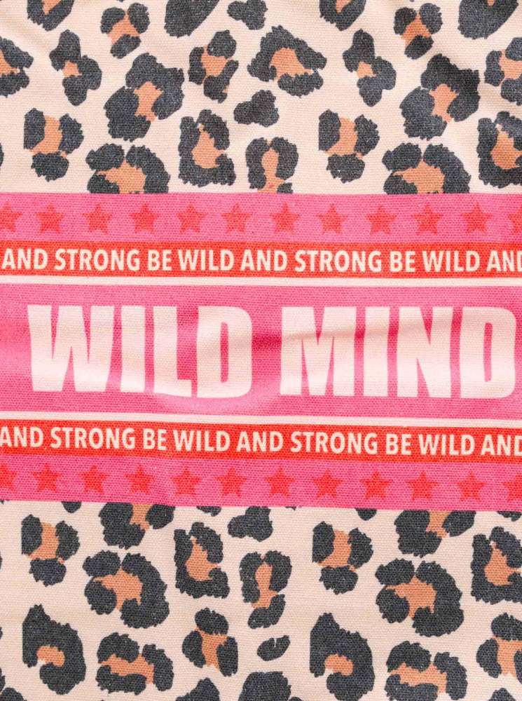 💕 Zwillingsherz Tasche Shopper "Wild Mind" Tote bag Beige