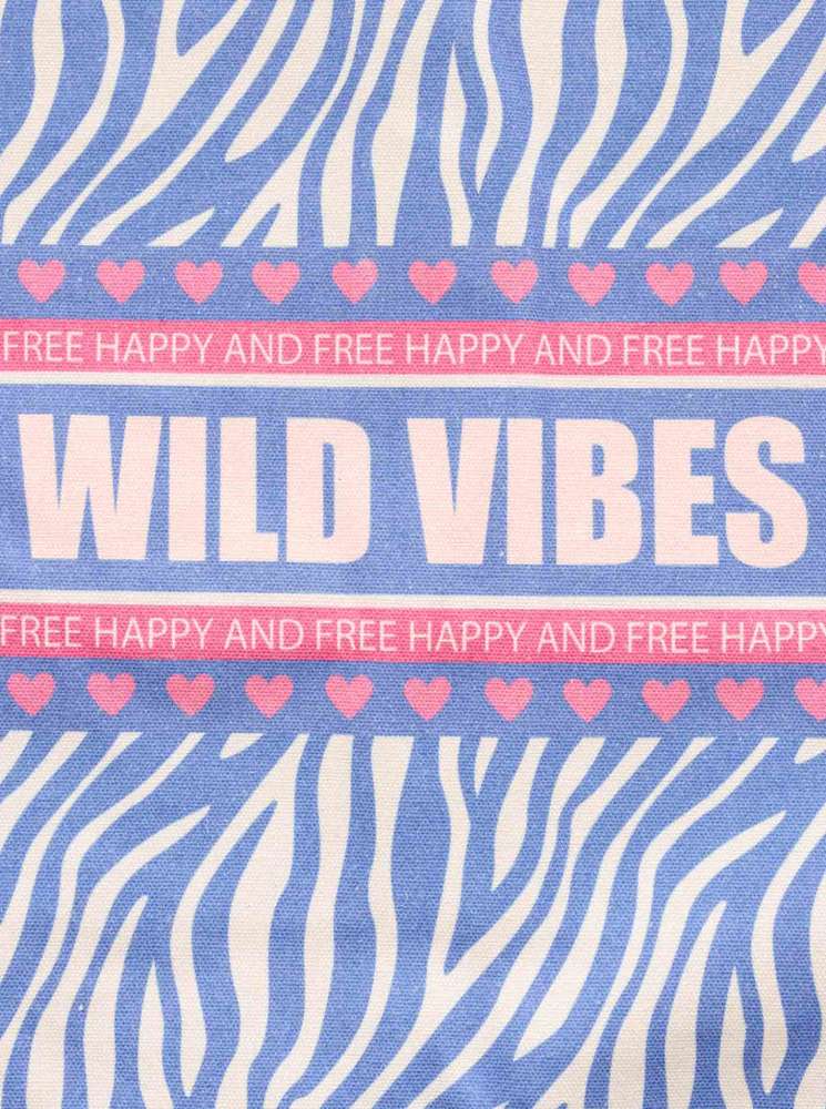 đź’• Zwillingsherz Tasche Shopper "Wild Vibes" Tote bag Blau