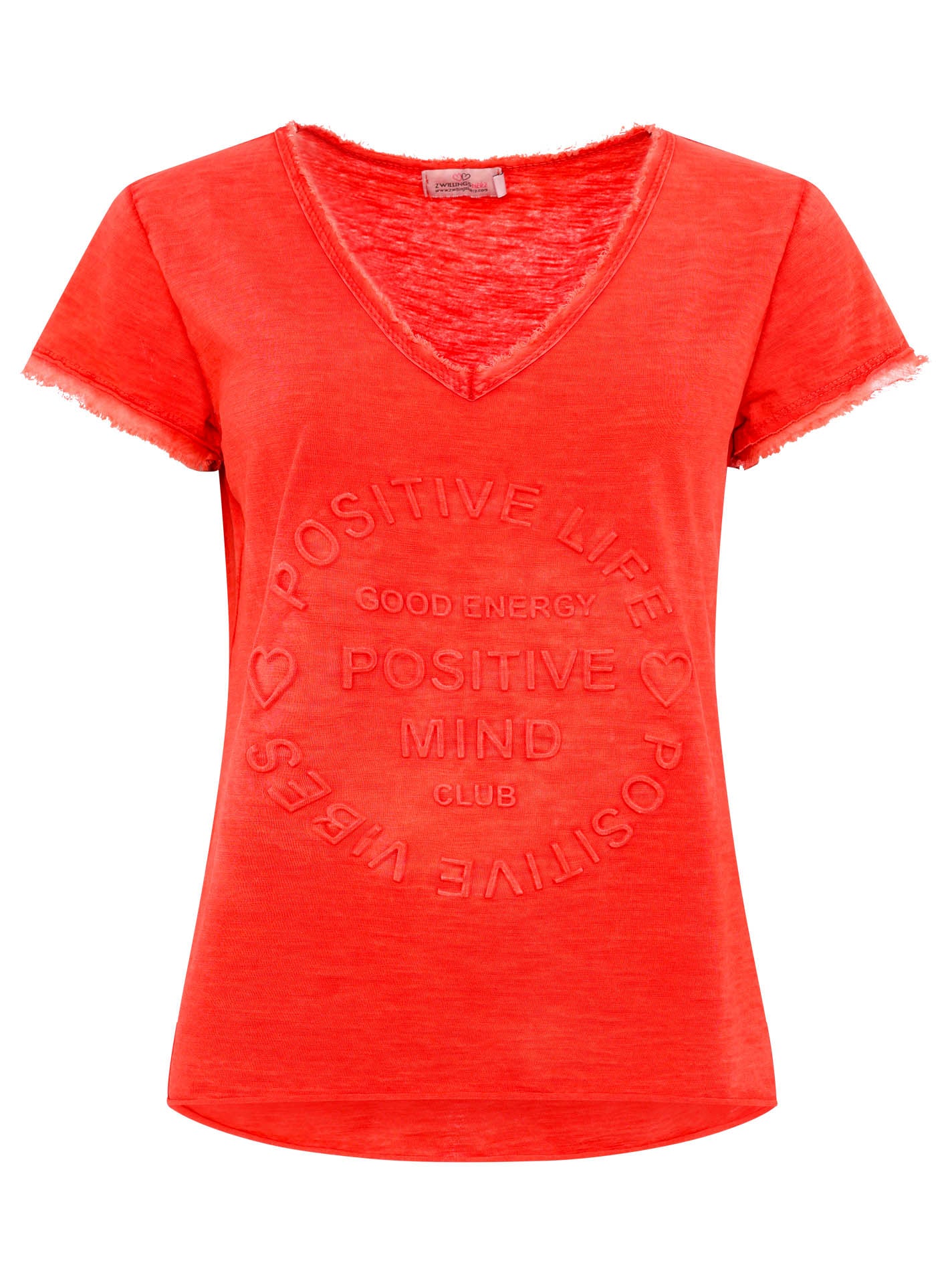 đź’• Zwillingsherz Shirt "Tail" Rot