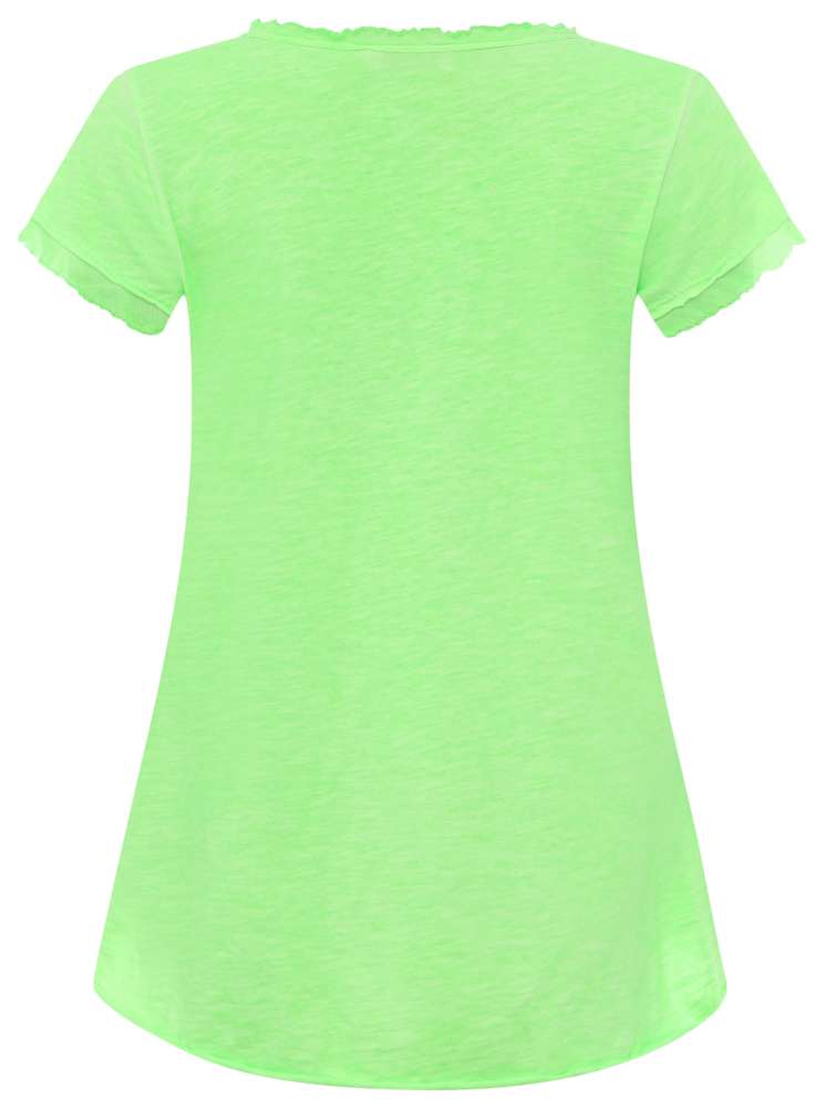 đź’• Zwillingsherz Shirt "Tail" NeongrĂĽn