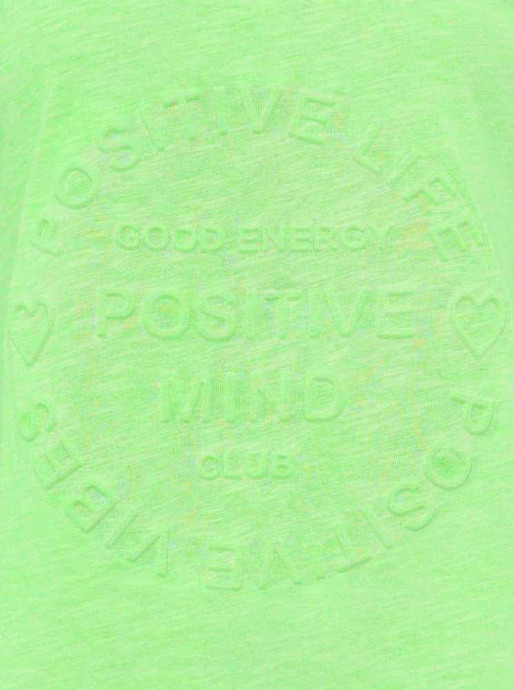 đź’• Zwillingsherz Shirt "Tail" NeongrĂĽn