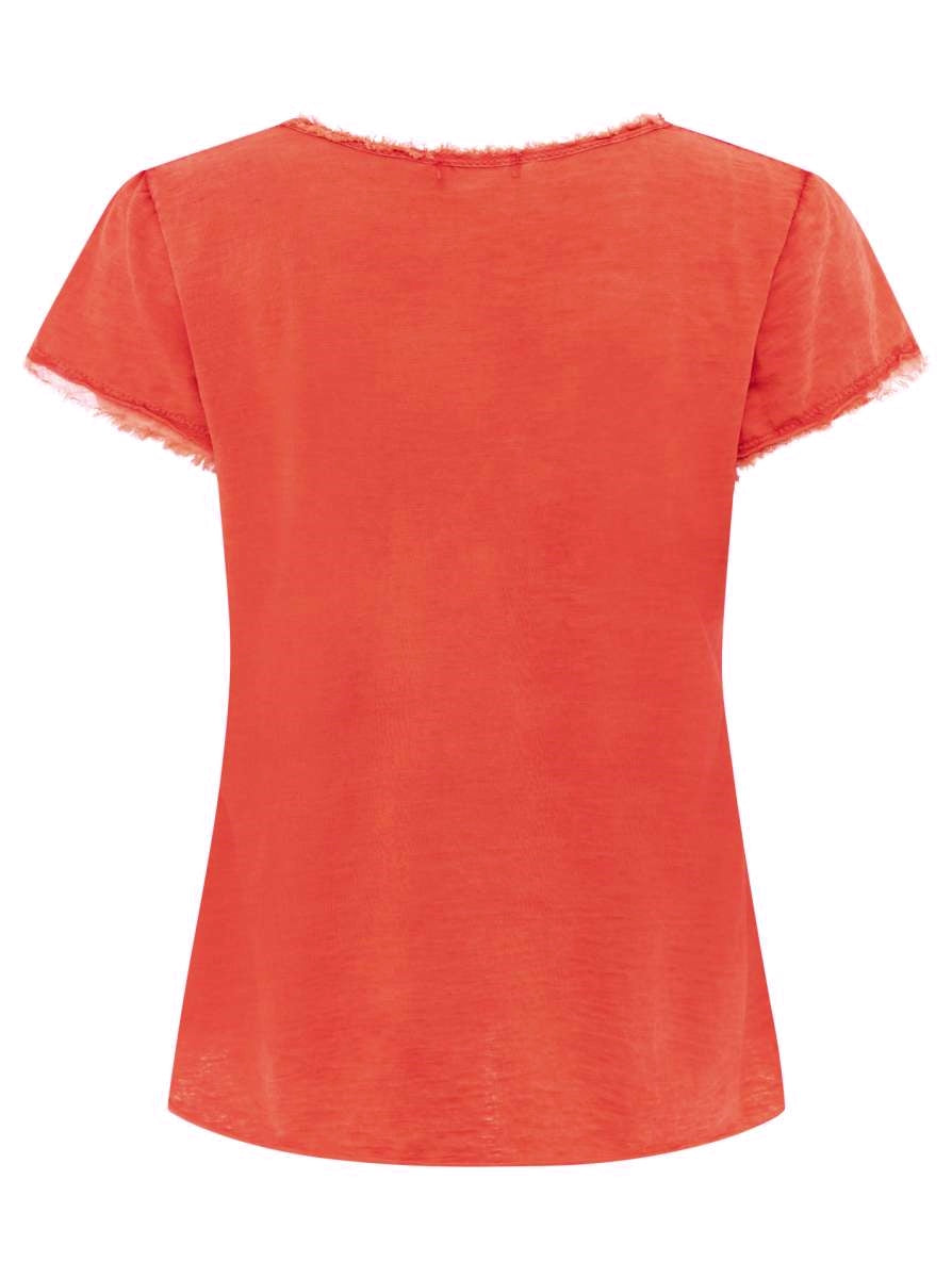 đź’• Zwillingsherz Shirt "Tail" Rot