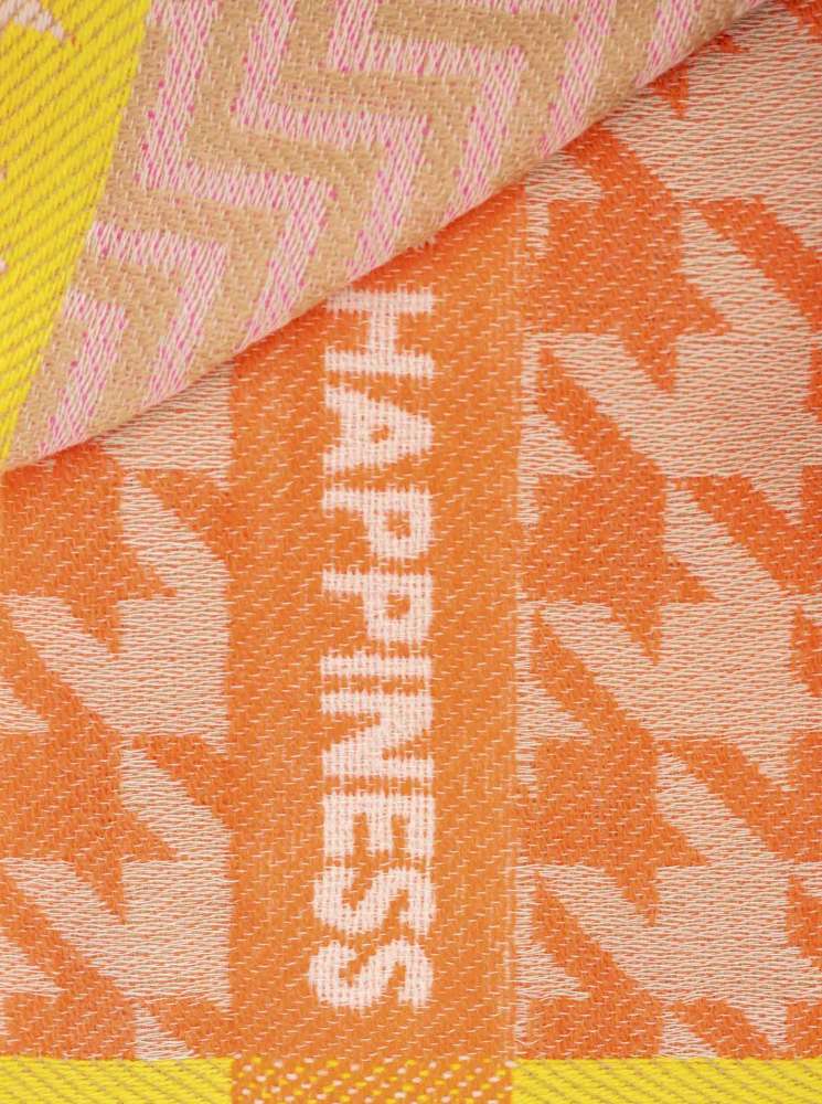 💕 Zwillingsherz Viereckstuch "Love yourself first" Wolle Hellbeige