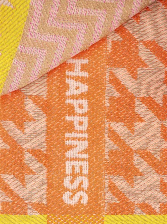 💕 Zwillingsherz Viereckstuch "Love yourself first" Wolle Hellbeige