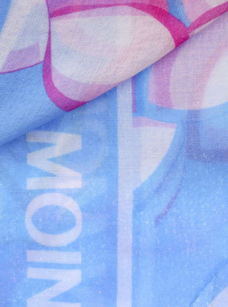 💕 Zwillingsherz Dreieckstuch Viereck "Moin Anker Steuerrad" Blau Pink